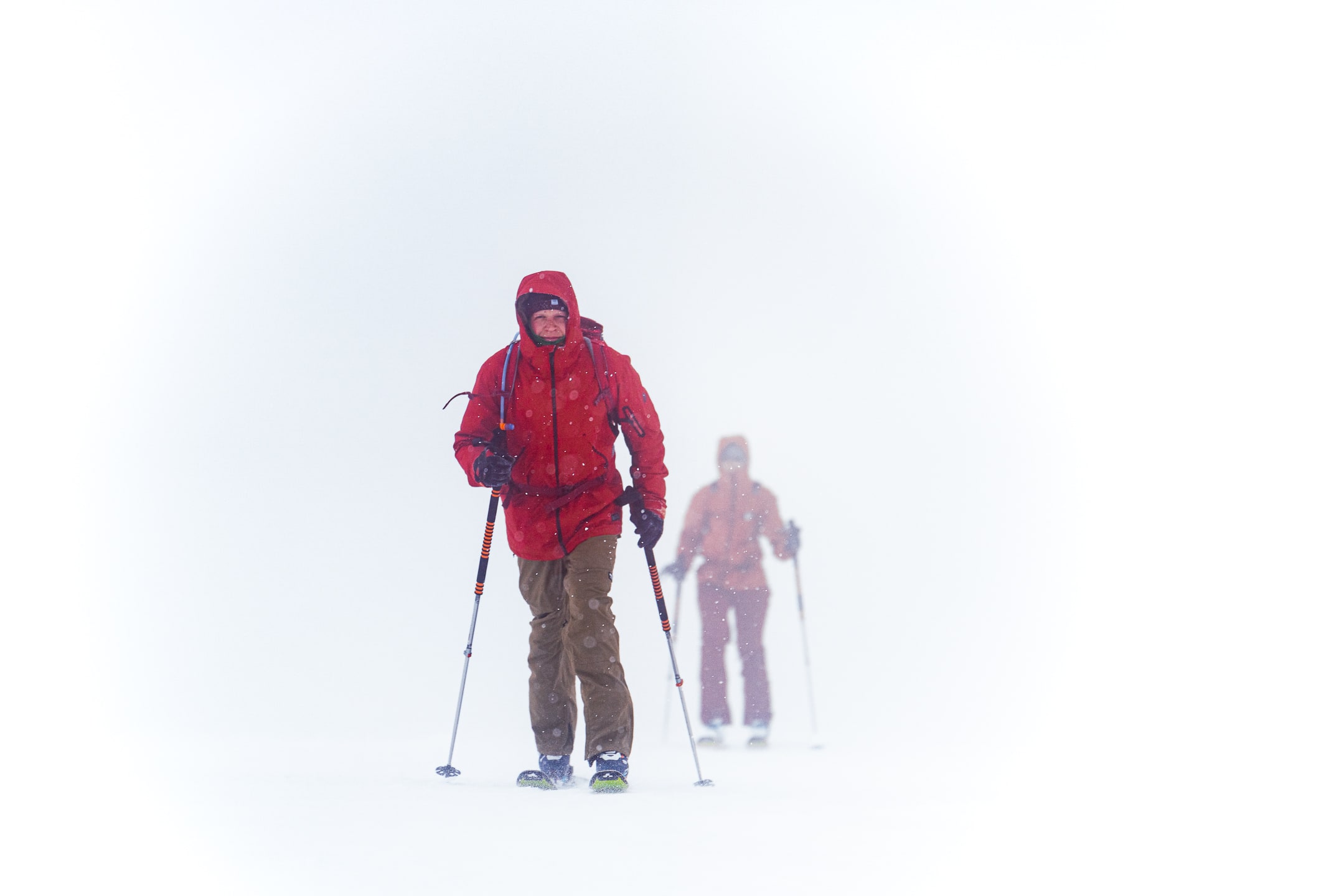 Ski Fotografie Ein Ski Foto von Till Wolber am Salzburger Tratberg auf einer Skitour